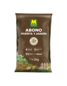 ABONO HUERTA Y JARDIN EN BOLSA 2KG